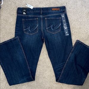 BRAND NEW EXPRESS LOW RISE BOOT CUT JEANS
